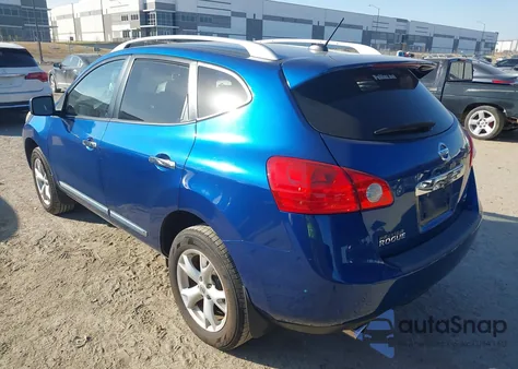 2011 Nissan Rogue Sv из США, поврежденный, VIN JN8AS5MT8BW180185